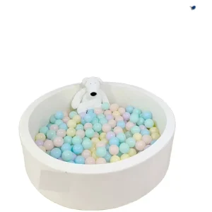 Mini Ball Pit Soft Play Sets Kids Play Amusement Park Playground Outdoor White Inflatable Balls Pools