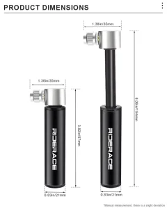 Mini Bike Pump Outdoor Riding Hand Air Pump Ball Tire Inflator Schrader Presta Valve Mountain Road Cycling Accessories