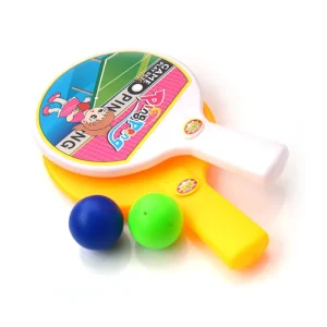 Mini Cartoon Table Tennis Ping Pong Ball Toy Set for Kids Sports Exercise