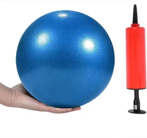 Mini Exercise Ball Professional Anti Burst Yoga Ball for Fitness Stability Barre Balance Training Pilates Ball 25cm