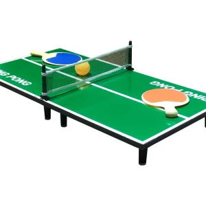 Mini Foldable Ping Pong Table Set Portable Desktop Game for Kids