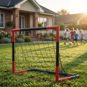 Mini Foldable Soccer Goal 1X1M Soccer Goals Portable Football Net Soccer Goals Portable Outdoor Indoor