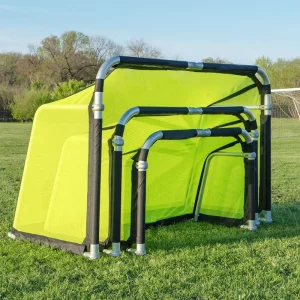 Mini Folding Foldable Portable Aluminum Soccer Goal Custom Size Training Gate Entertainment Small Training Gate Football Goals