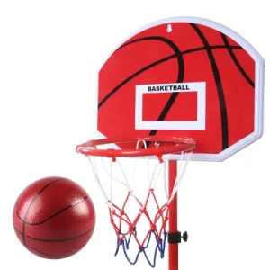 Mini Indoor Door Wall Mounted Basketball Hoop with Room Shooting Ball Hoops Sports Game Set for Kids