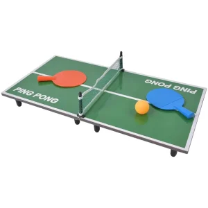 Mini Indoor Folding Table Tennis Table Portable Ping Pong Desk for Parent Child Entertainment Game Toy