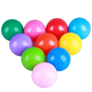 Mini Inflatable Soft Plastic Stress Ball for Kids Colorful Ocean Theme Custom Logo Water Play Pool Use