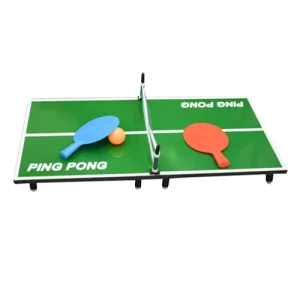 Mini Ping Pong Board Game Set Portable Desktop Table Tennis Toy