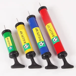 Mini Plastic Basketball Soccer Ball Air Pump Party Balloon Inflator Birthday Party Ballon Hand Pump