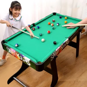 Mini Pool Table Top Games 36 Inch Tabletop Billiards Table Set with 16 Pool Balls 2 Cues 1 Triangle Rack 2 Chalks and 1 Brush