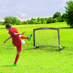 Mini Portable Foldable Eco Friendly Fiberglass Customizable Kids Pop up Soccer Goal Outdoor Training Equipment for Children