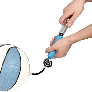 Mini Portable Pump for Balls Durable Plastic Air Pump with Needle Football Basketball Training Equipment