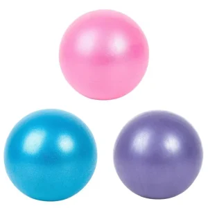 Mini Yoga Ball Pilates Exercise Balls with Straw for Fitness Training 20-25cm Small Stability Exercise Ball