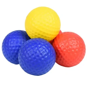 Mixed Color Custom Golf Balls Custom logo Indoor Outdoor Golf Balls PU Soft Golf Balls in Stock