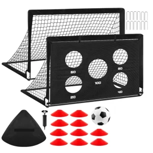 Mmulti Color Optional Movable Pop Up Soccer Goal Great Rebound Net With Carry Bag