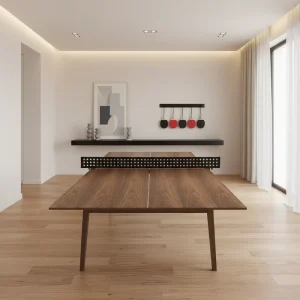 Modern Hardwood Waterproof Pingpong Table Tennis Tables Indoor