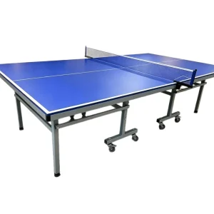 Modern Indoor Foldable Table Tennis Table with Wheels Mobile Competition grade High density Fiberboard Home Use Standard Size