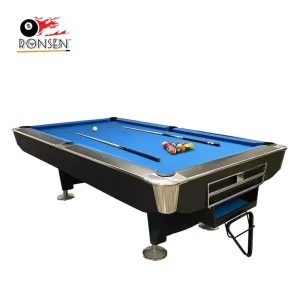 Modern Style 9 Ball American Standard Style Slates Billiards 8ft 9ft Pool Table with Balls Auto Return for Sale