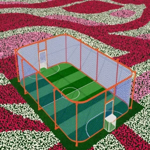 Modern Style Customized Futsal Boundary-free Football Court Three-a-side Five-a-side Football Soccer Cage