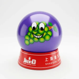 Monochromatic Full Coverage Printed Ball Sleek Unified Design Durable PVC Sphere Inflatable Toy for Kids Events 8.5″ Size Ages