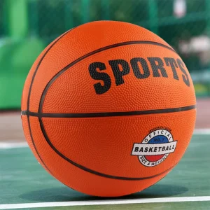 Monthly Custom Rubber Basketball Suitable for Indoor and Outdoor Games Sold Uninflated