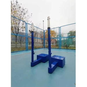 Movable Adjustable Steel and Aluminium Volleyball Pole for Sports Facilities Competition or Training