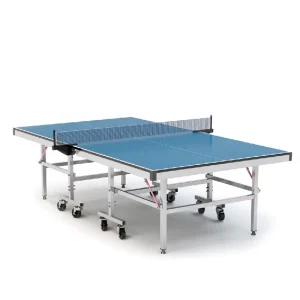 Movable Indoor Table Tennis Table Foldable Standard PingPong Table with Wheels