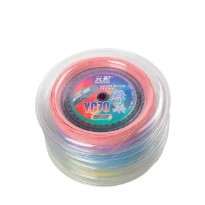 Multi Color Durable High-Elastic 1.25-1.35mm Polyester Tennis Strings Accessory