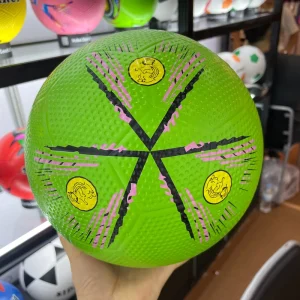 Multi-Color Size 5 Custom Golf Surface Grain and Flat Pattern Rubber Soccer Ball for Children and Adults Indoor Outdoor Use