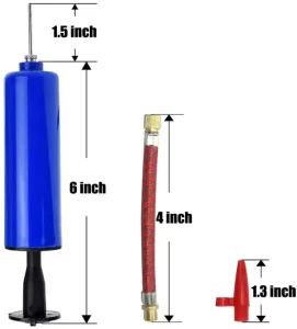 Multi Function Durable PVC 12 Inch Air Pump for Multi Set Pinhole Football and Various Sports Balls