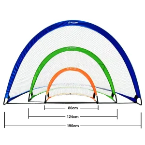 Multi Functional Foldable Soccer Goal Durable Material Easy Play at Home Beach