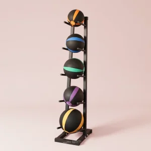 Multi Layer Stable Steel Frame Storage Rack Fitness Medicine Ball
