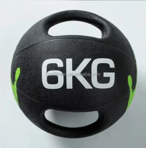 Multi Size Gym Strength Training Medicine Balls with Dual Grip Handles