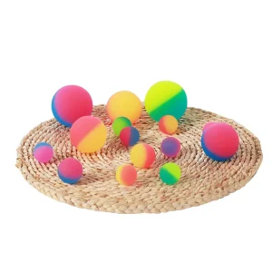 Multi Size High Elasticity Multi Colors Balls Super Bouncing Ball Toy For Kids