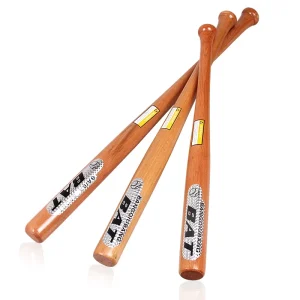 Multi Size Wooden Baseball Bat Set 54cm 64cm 74cm 84cm Solid Wood Bats for Kids Youth and Adults