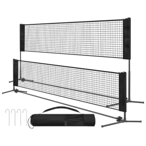 Multi purpose Quick set Badminton Net System Lightweight Park backyard Training Net