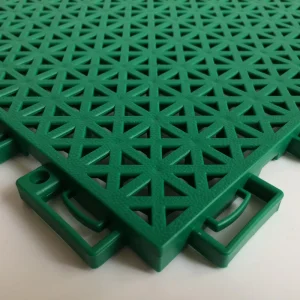 Multifunctional Mini Tennis And Basketball Court Tiles Outdoor Vinyl Flooring Deck PP Material For School Graphic Design Solutio
