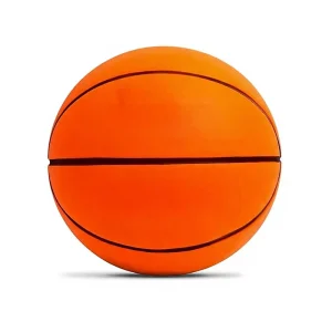 Myputek Upgraded 580g Weighted Silent High Density Basketball Soft Material Gift Box Indoor Training Ball Size 7 Orange Home