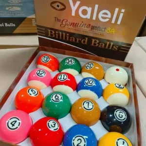 NAI PNI Pool Balls Set 8A Crystal Billiard Pool Balls 57MM for Nine Ball Billiard Table Accessories