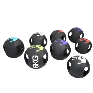 NEW DESIGN HOT SELLING MEDICINE BALL WITH HANDLES