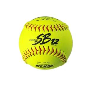 NFHS Approved 12 Inch Leather & PK Core Fastpitch Game Softball Baseball Product