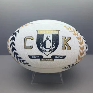 NRL Football Rugby League Ball Private Label Customized logo Sports Training Rubber Rugby Manufacturer