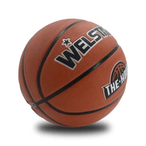 Natural Rubber Basketball Size 7 Wear Resistant Street Ball Production Source for Community Playground Sports Vendor
