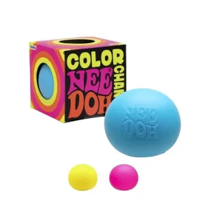 NeeD Color Change Rubber Sensory Decompression Ball Toy 3 Colors Optional Silent Decompression Independent Station
