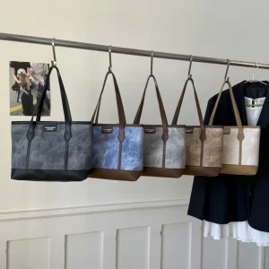New Arrival Autumn Vintage Shoulder Bag with Large Capacity Women Tote Bag Handbags