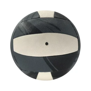 New Arrival Black and White Volleyball Official Size 5 Custom Beach Volleyball PU Leather Volleyball