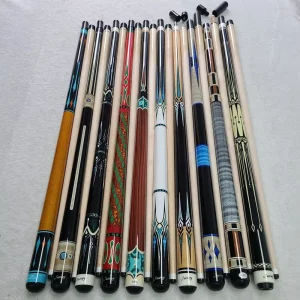 New Arrival Jassinry 142cm 12mm Tip Size Carom Cues 3 Cushion Pool Cue Maple Wood Radial Pin Decal Design Billiard Cues