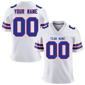 New Arrivals High Quality Custom American Football Jersey Embroidered Rugby Jersey Shirts with Short Sleeves Summer Season