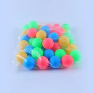 New Customized Brand ABS Material 40+ Table Tennis Balls Customizable 40+ Colorful Pingpong Balls