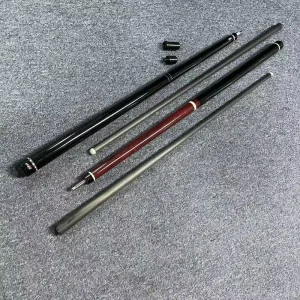New Design 3 PC Carbon Fiber Billiard Jump Break Cue with 13mm Tip