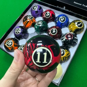 New Design Billiard Pool Ball 57.2 mm Fantasy Pool Ball 16pcs/set